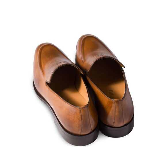 Miu Miu Women Leather Loafers